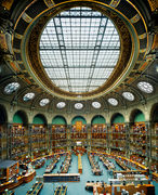 Bibliotheque Nationale de France, Oval Hall, Paris